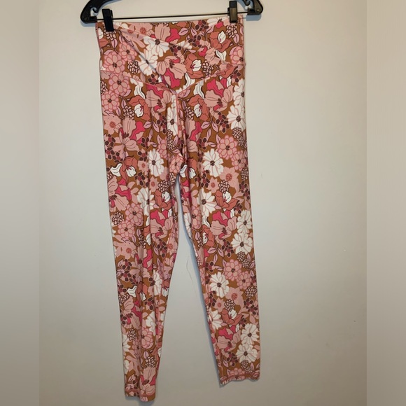 Offline by aerie floral print real me crossover leggings size small - Picture 5 of 13